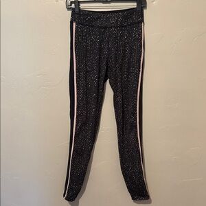 lululemon athletica Black and Blush Speckled Joggers 2